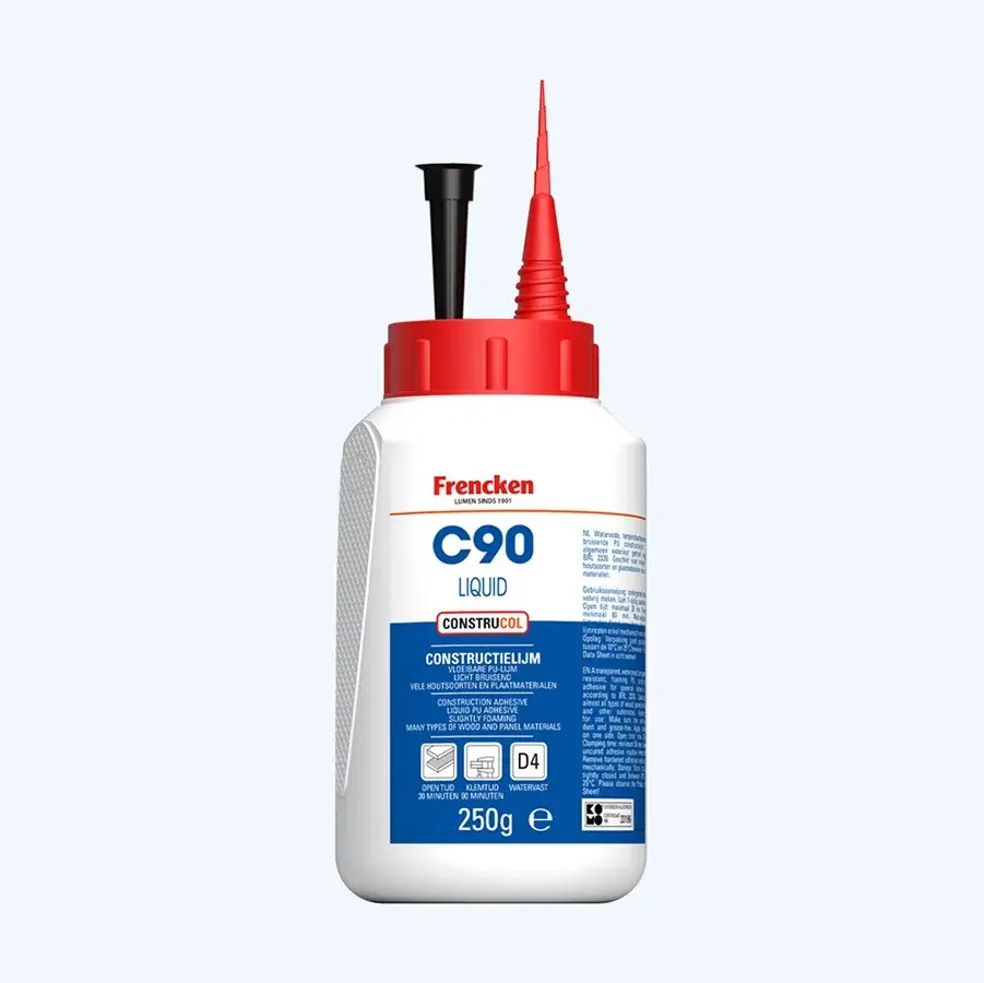 Frencken PU constructielijm C90 250 gr Frencken PU constructielijm C90 250 gr