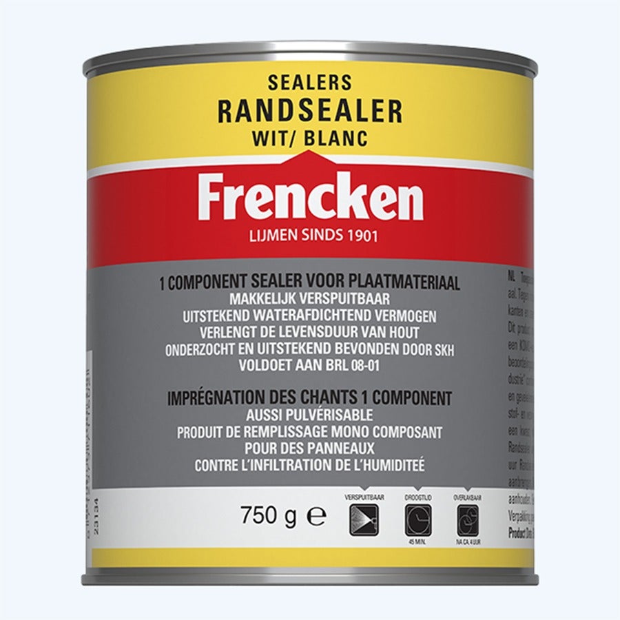 Frencken randsealer wit 750 gr Frencken randsealer wit 750 gr