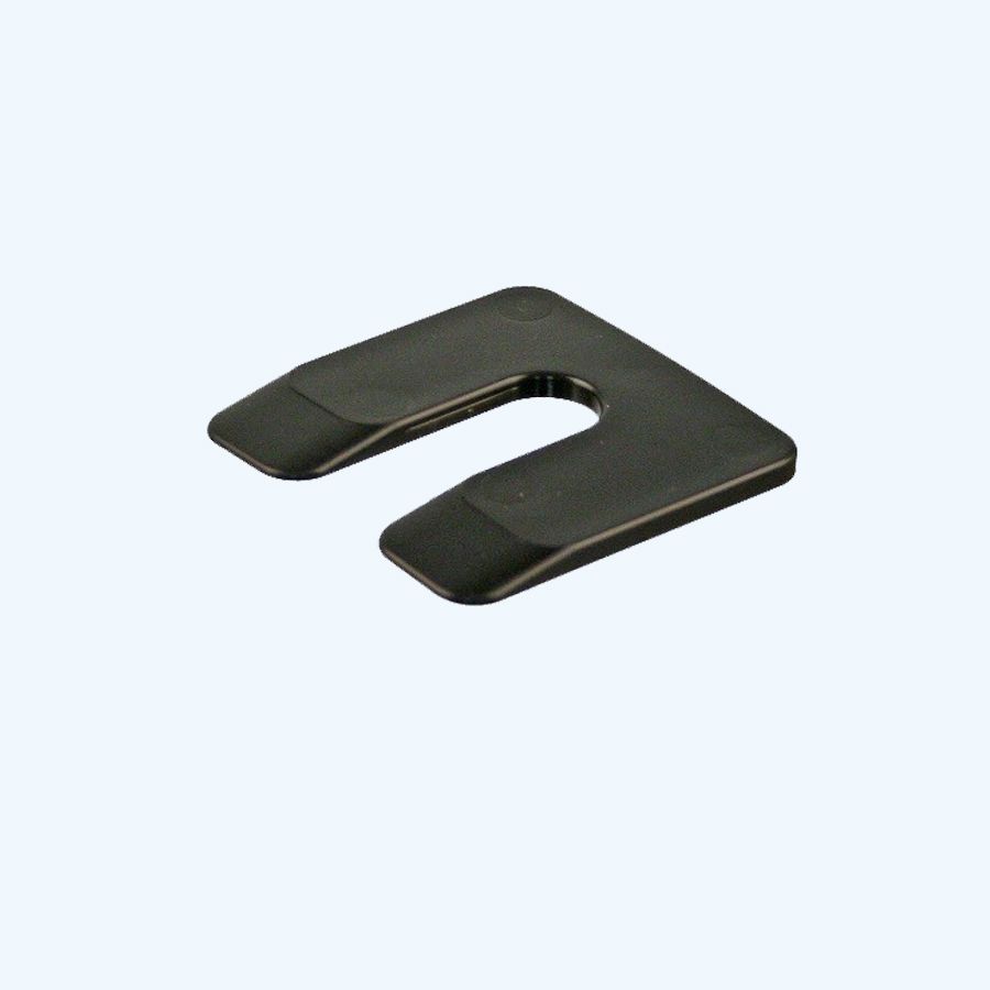 48 stuks uitvulplaatjes 3 x 47 mm zwart (zakje) 48 stuks uitvulplaatjes 3 x 47 mm zwart (zakje)