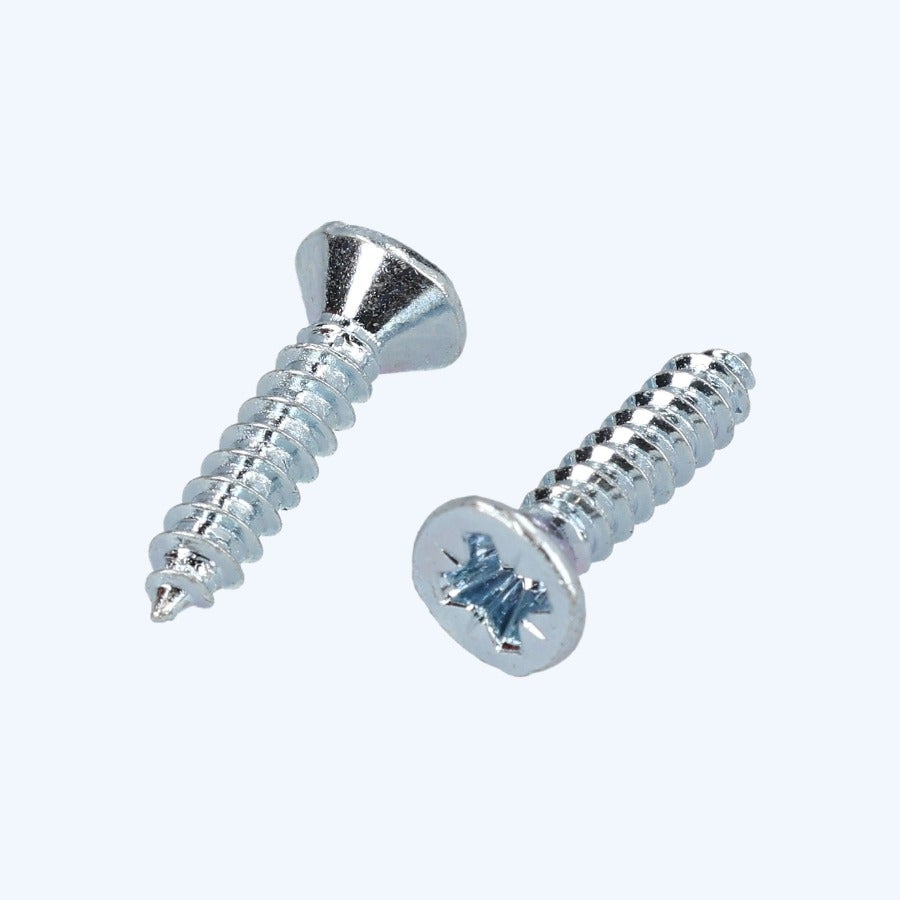 200 stuks plaatschroef verzinkt verzonken kop 4,2 x 19 mm 200 stuks plaatschroef verzinkt verzonken kop 4,2 x 19 mm