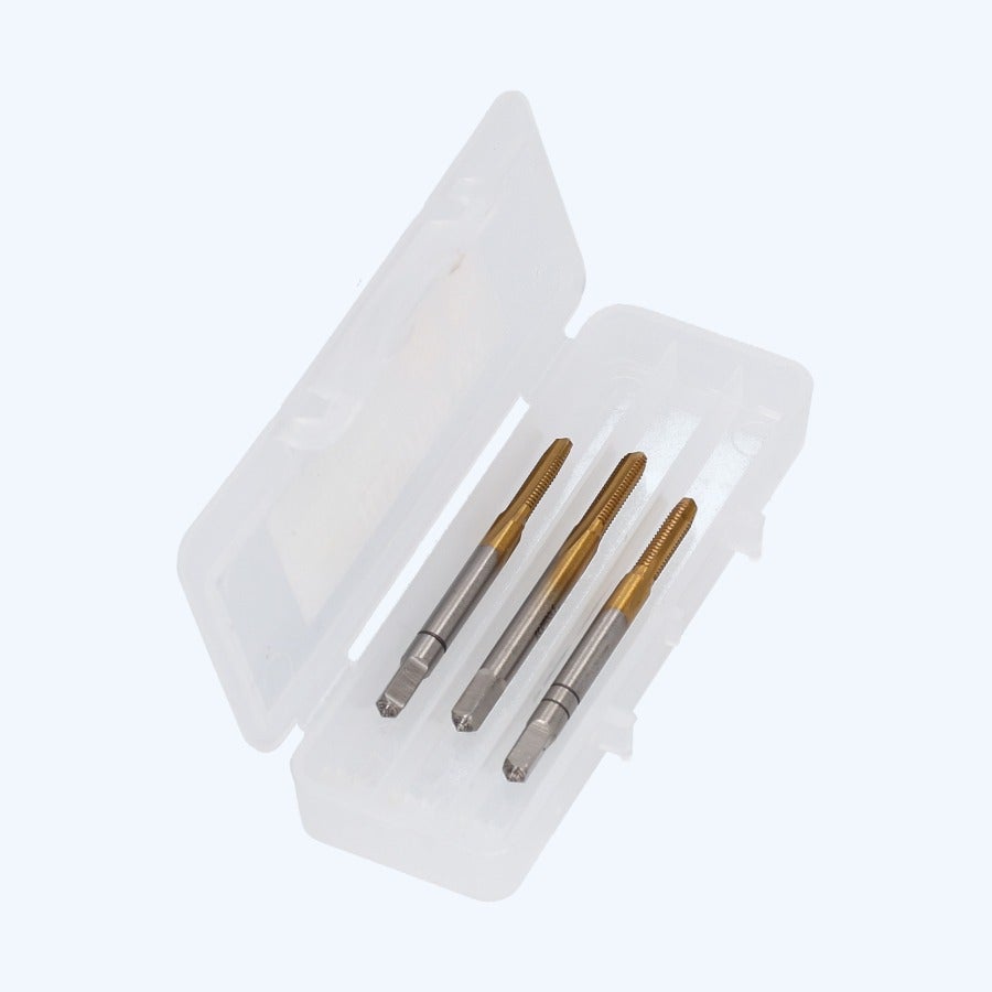 3-delige handtapset HSS M3 x 0,5 mm 3-delige handtapset HSS M3 x 0,5 mm
