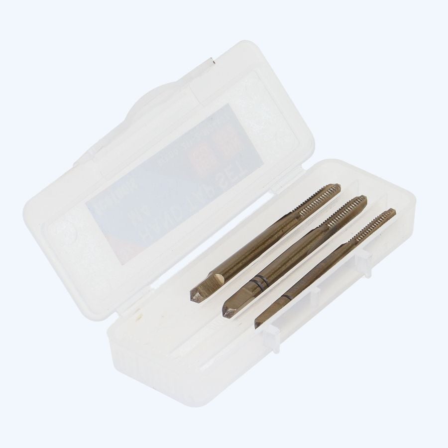 3-delige handtapset HSS 5% cobalt M4 x 0,7 mm 3-delige handtapset HSS 5% cobalt M4 x 0,7 mm