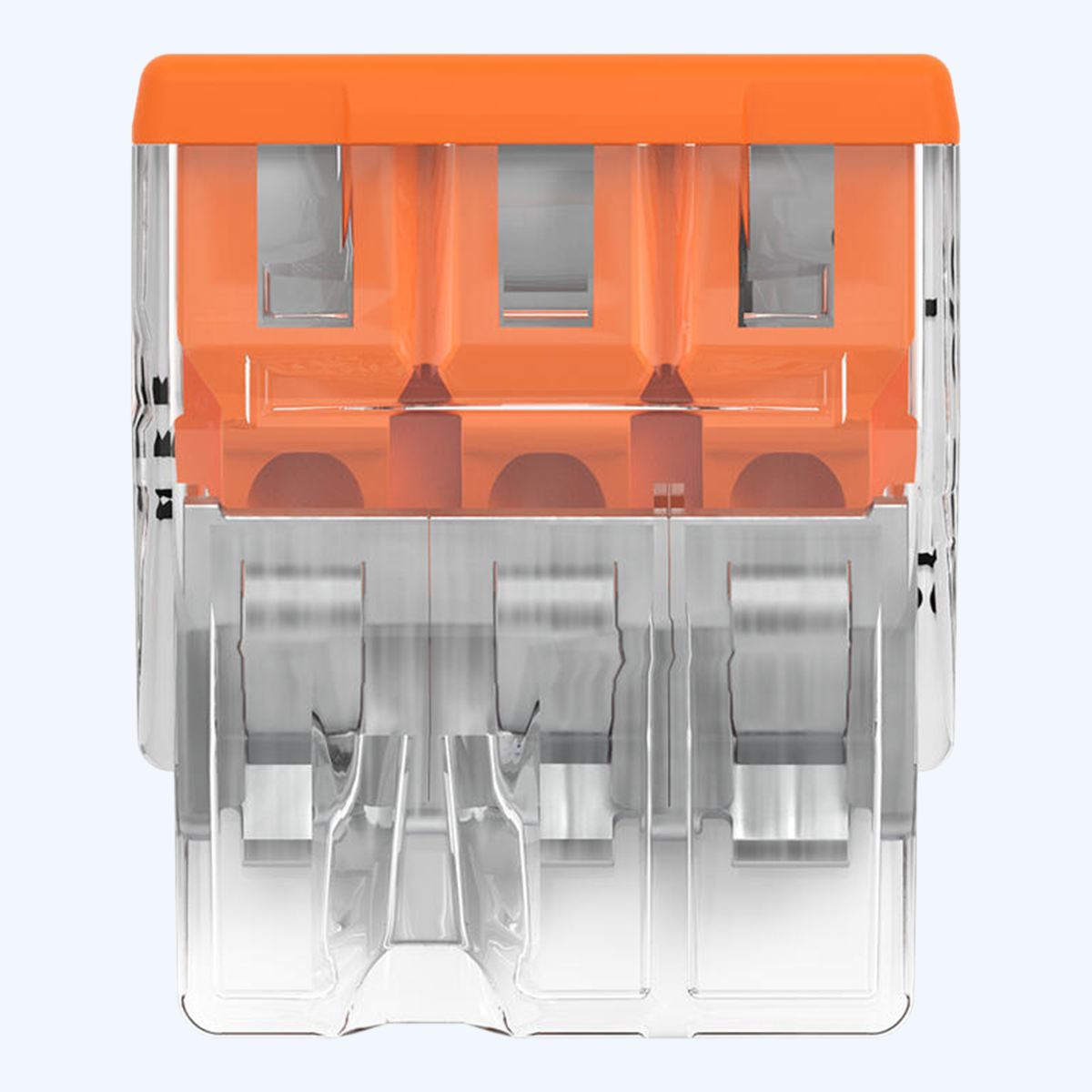 WAGO Lasklem COMPACT 3-voudig 2,5 mm² (100 stuks) WAGO Lasklem COMPACT 3-voudig 2,5 mm² (100 stuks)