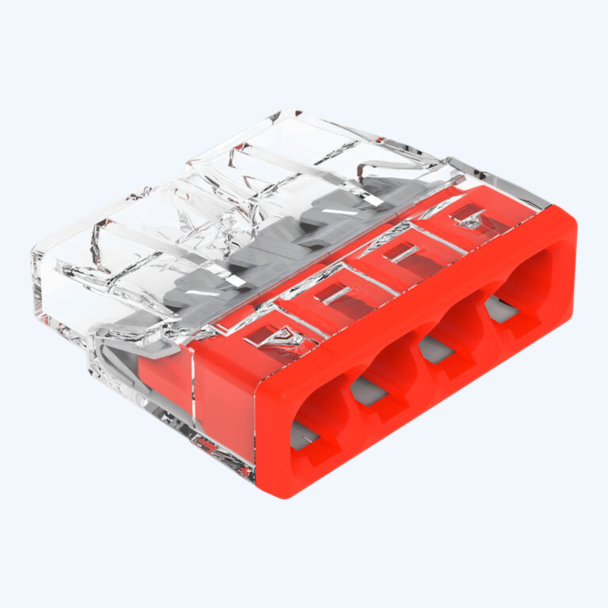 WAGO Lasklem COMPACT 4-voudig 2,5 mm² (20 stuks) WAGO Lasklem COMPACT 4-voudig 2,5 mm² (20 stuks)