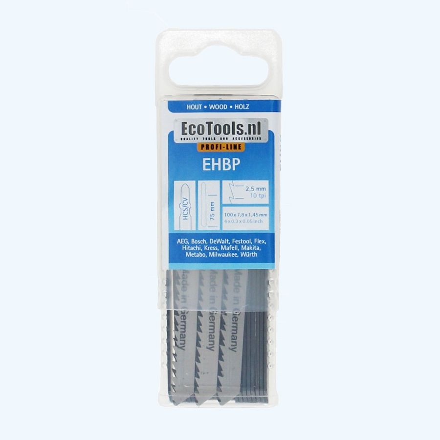 25 st. decoupeerzaagjes hout type EHBP (Profi-line) 25 st. decoupeerzaagjes hout type EHBP (Profi-line)