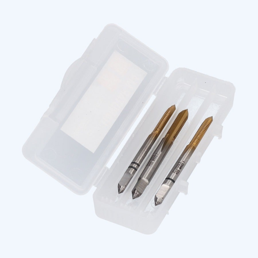 3-delige handtapset HSS M4 x 0,7 mm 3-delige handtapset HSS M4 x 0,7 mm