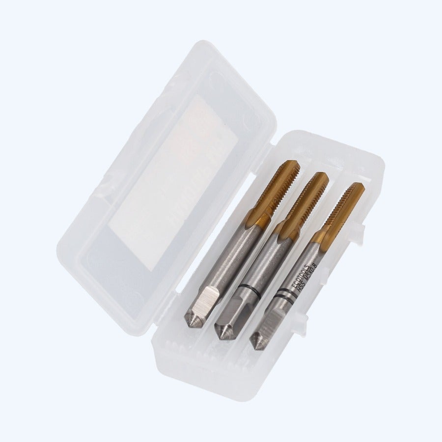 3-delige handtapset HSS M5 x 0,8 mm 3-delige handtapset HSS M5 x 0,8 mm