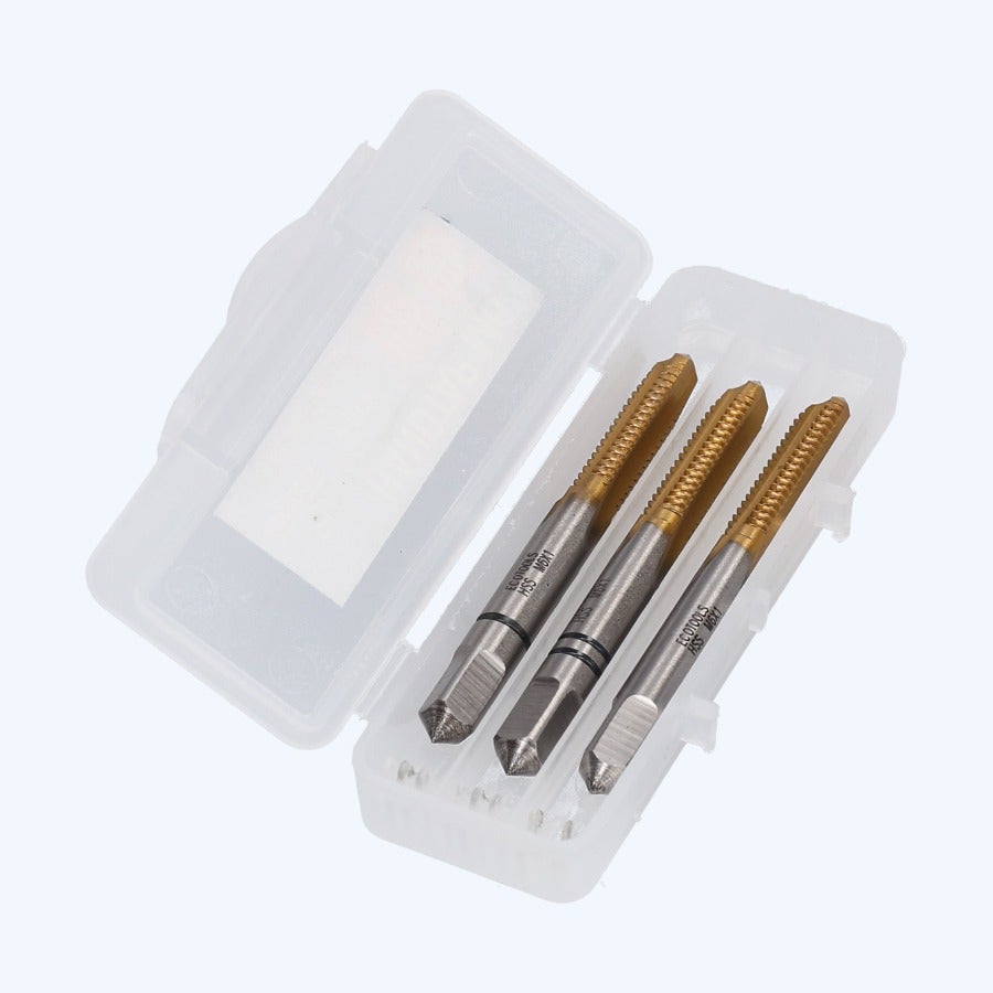 3-delige handtapset HSS M6 x 1,0 mm 3-delige handtapset HSS M6 x 1,0 mm