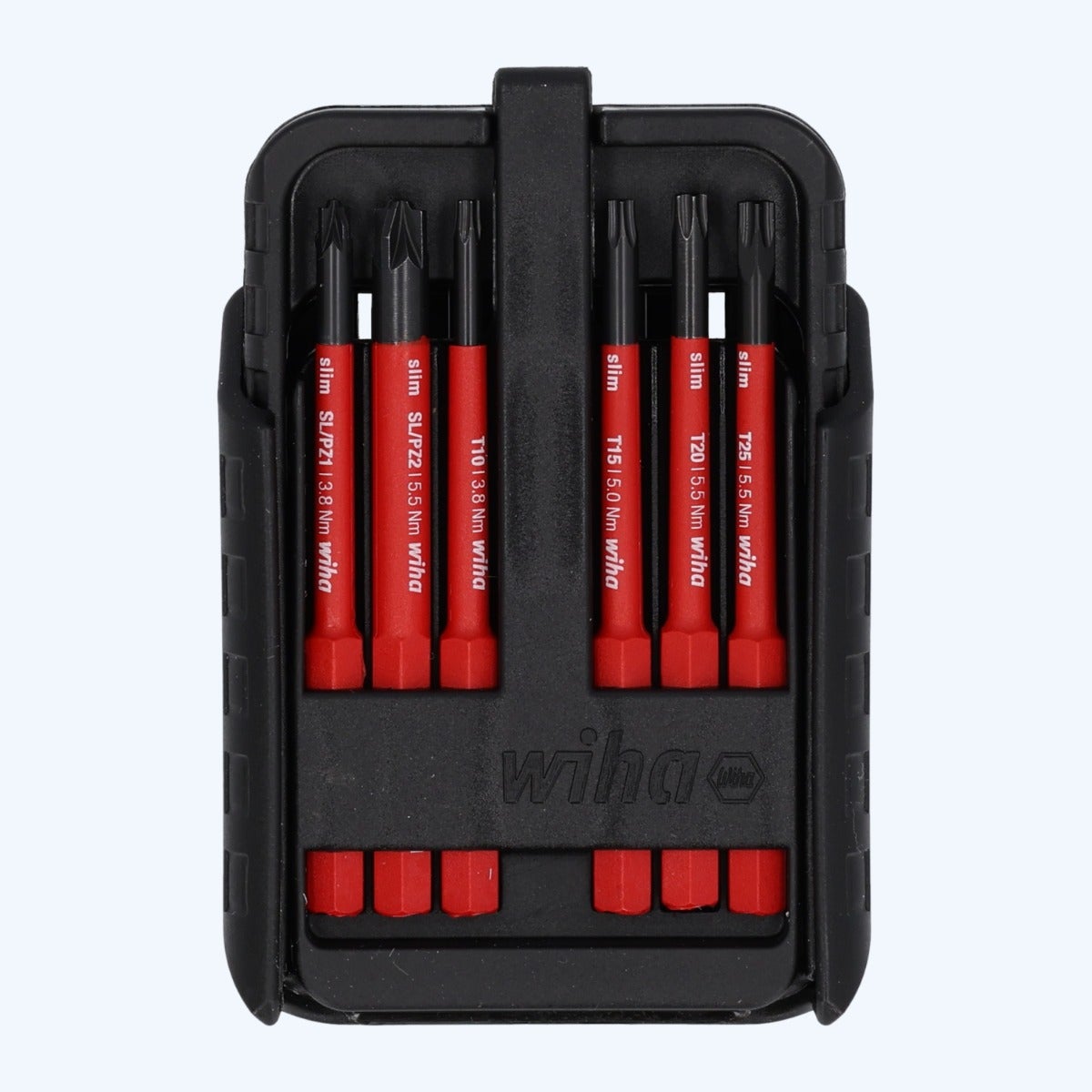 Wiha bitset SlimBit VDE assorti 13-delig Wiha bitset SlimBit VDE assorti 13-delig