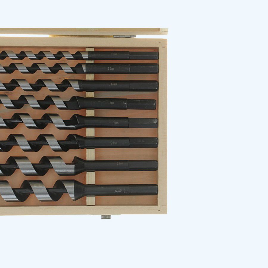 Slangenboorset 8-delig (lengte 400 mm) Slangenboorset 8-delig (lengte 400 mm)