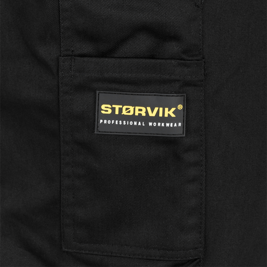 Storvik werkbroek Ben zwart (maat XS) Storvik werkbroek Ben zwart (maat XS)