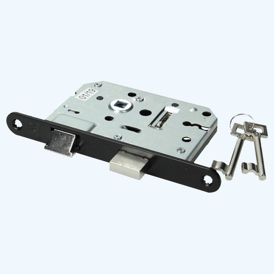 Dulimex dag & nachtslot BB binnendeuren zwart Dulimex dag & nachtslot BB binnendeuren zwart