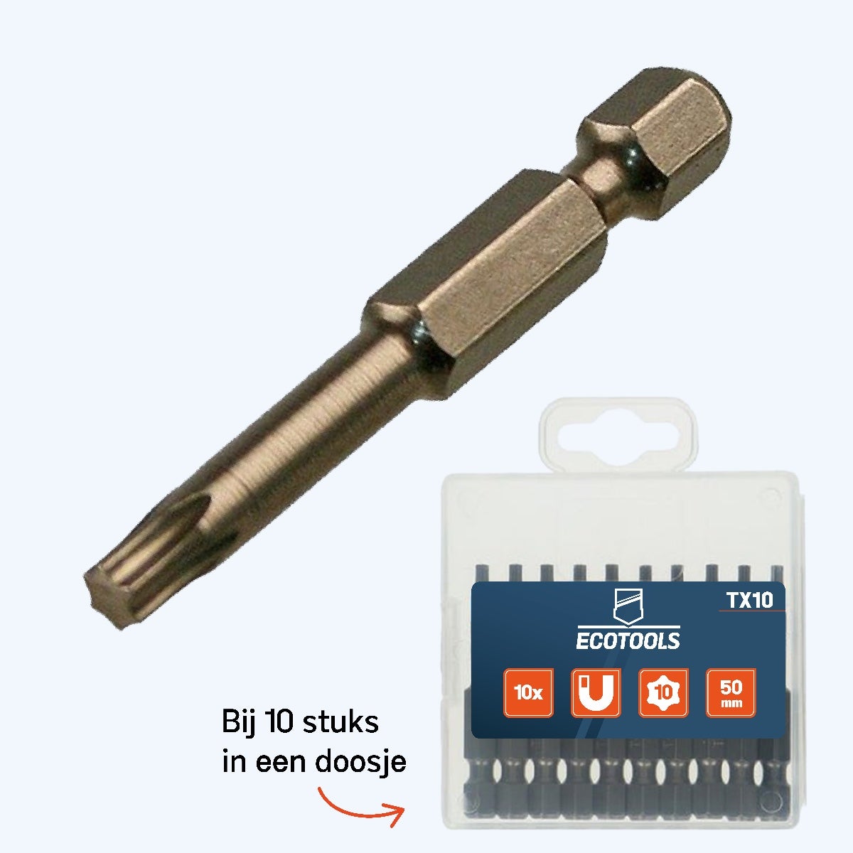 Torx bit 10 x 50 mm Torx bit 10 x 50 mm