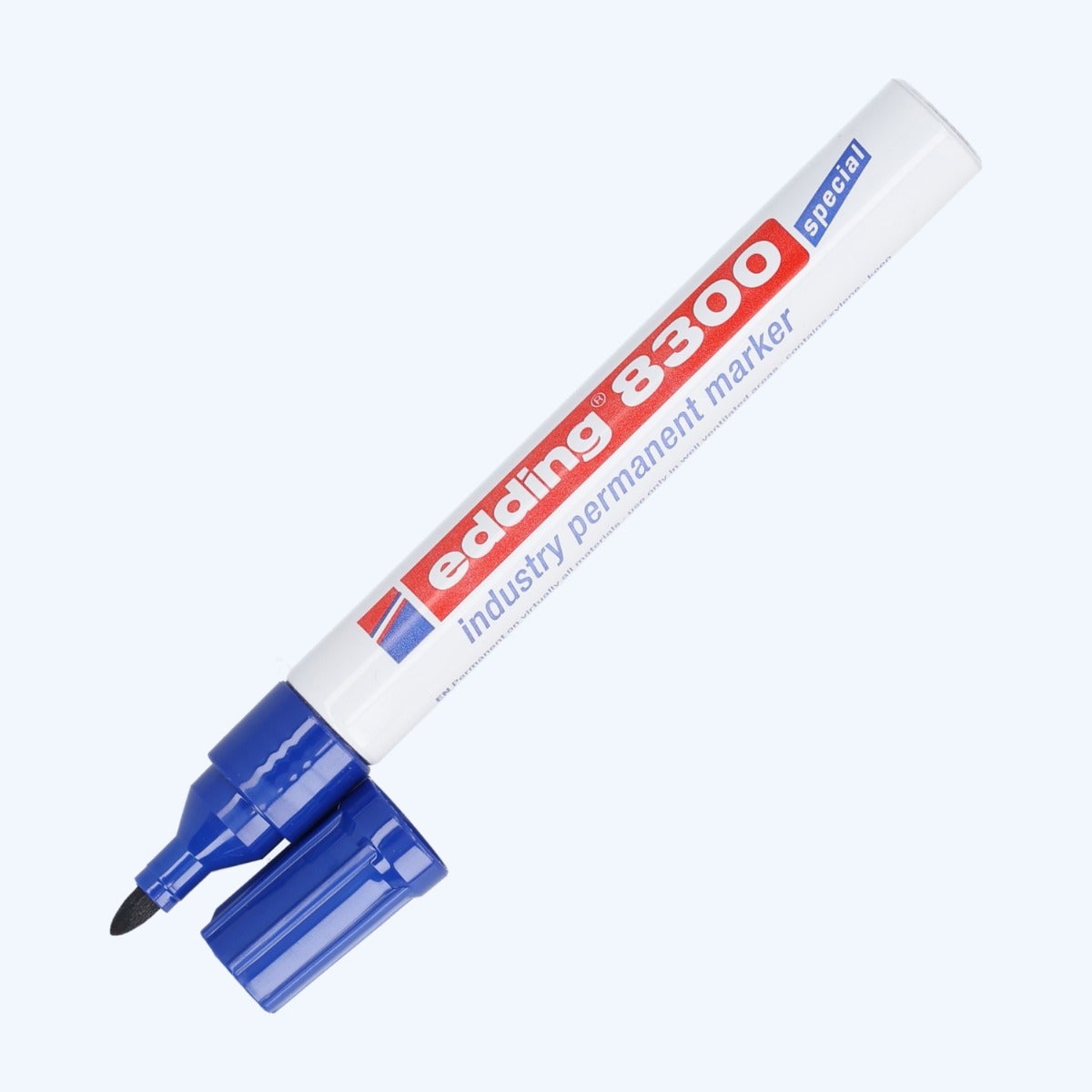 Edding industriële permanent marker blauw Edding industriële permanent marker blauw