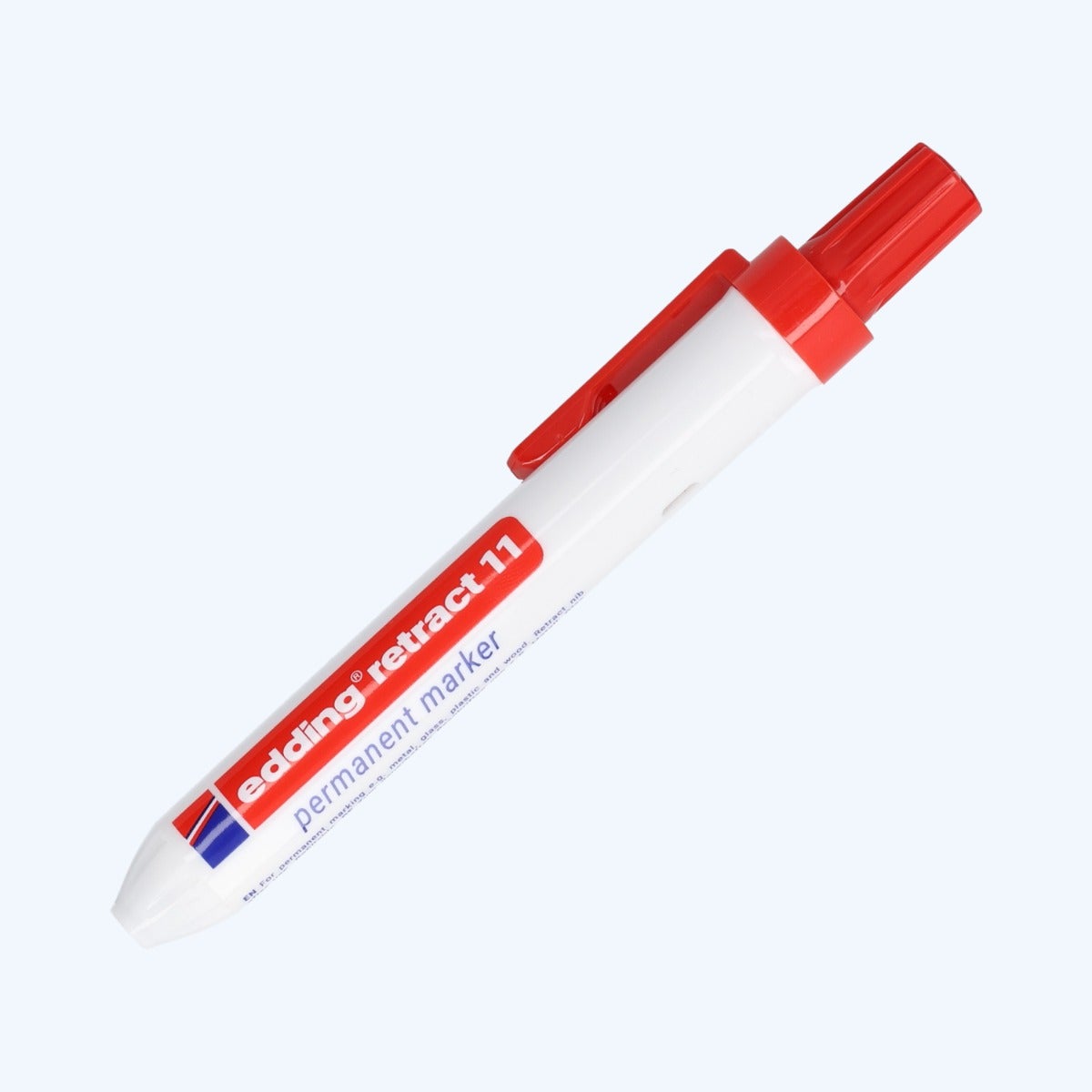 Edding permanent marker retract rood Edding permanent marker retract rood