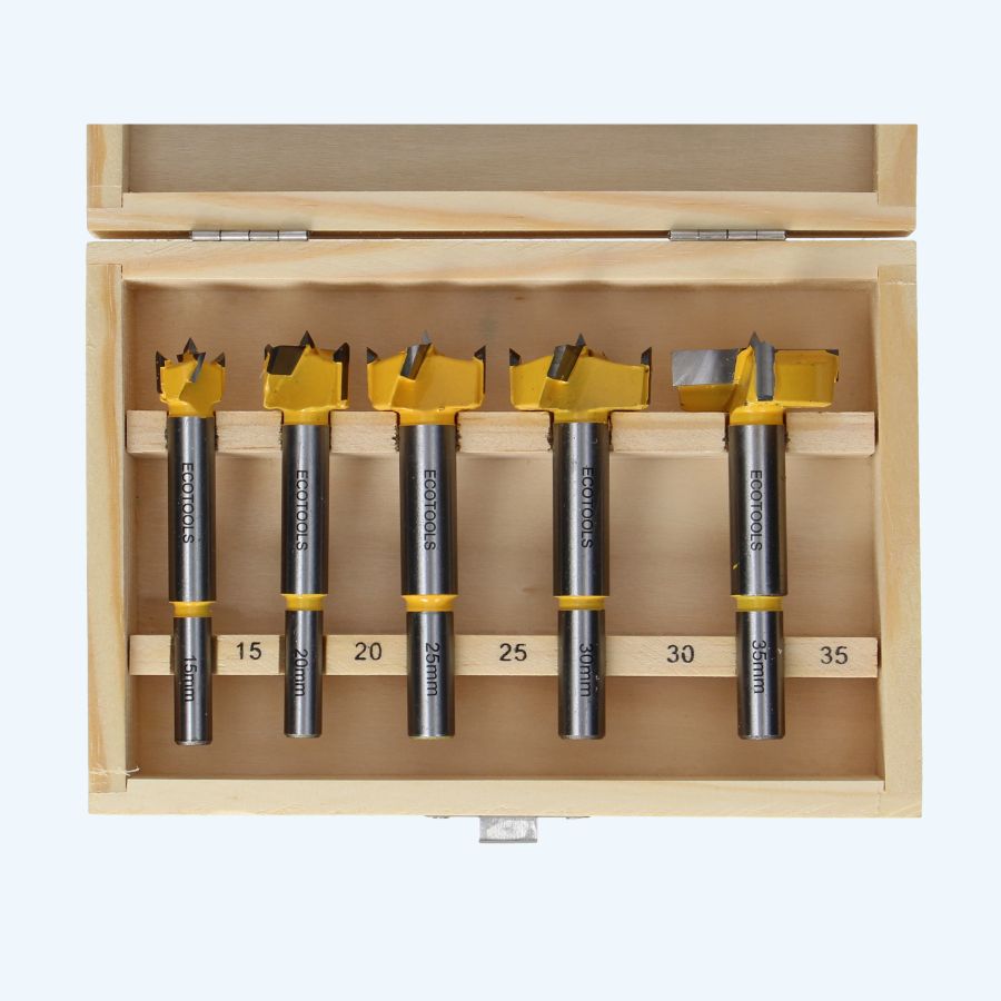 5-delige forstnerboorset 5-delige forstnerboorset