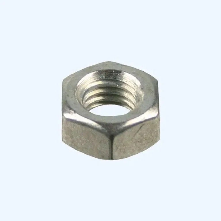 100 stuks zeskantmoer verzinkt M5 100 stuks zeskantmoer verzinkt M5