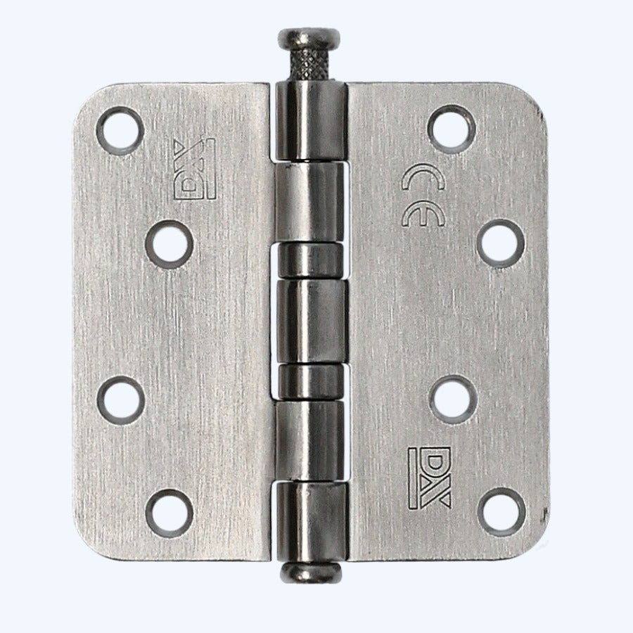 Dulimex kogellagerscharnier ronde hoeken, RVS 89 x 89 mm Dulimex kogellagerscharnier ronde hoeken, RVS 89 x 89 mm