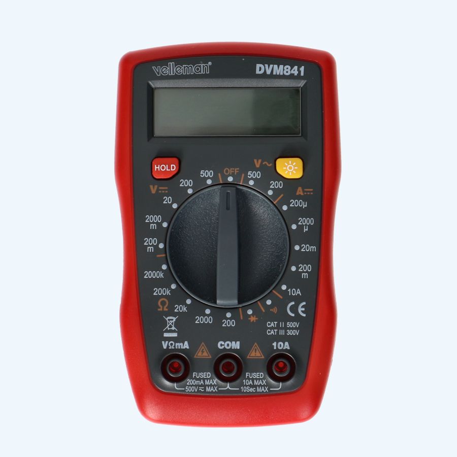 Multimeter digitaal CAT3 300V en CAT2 500V Multimeter digitaal CAT3 300V en CAT2 500V