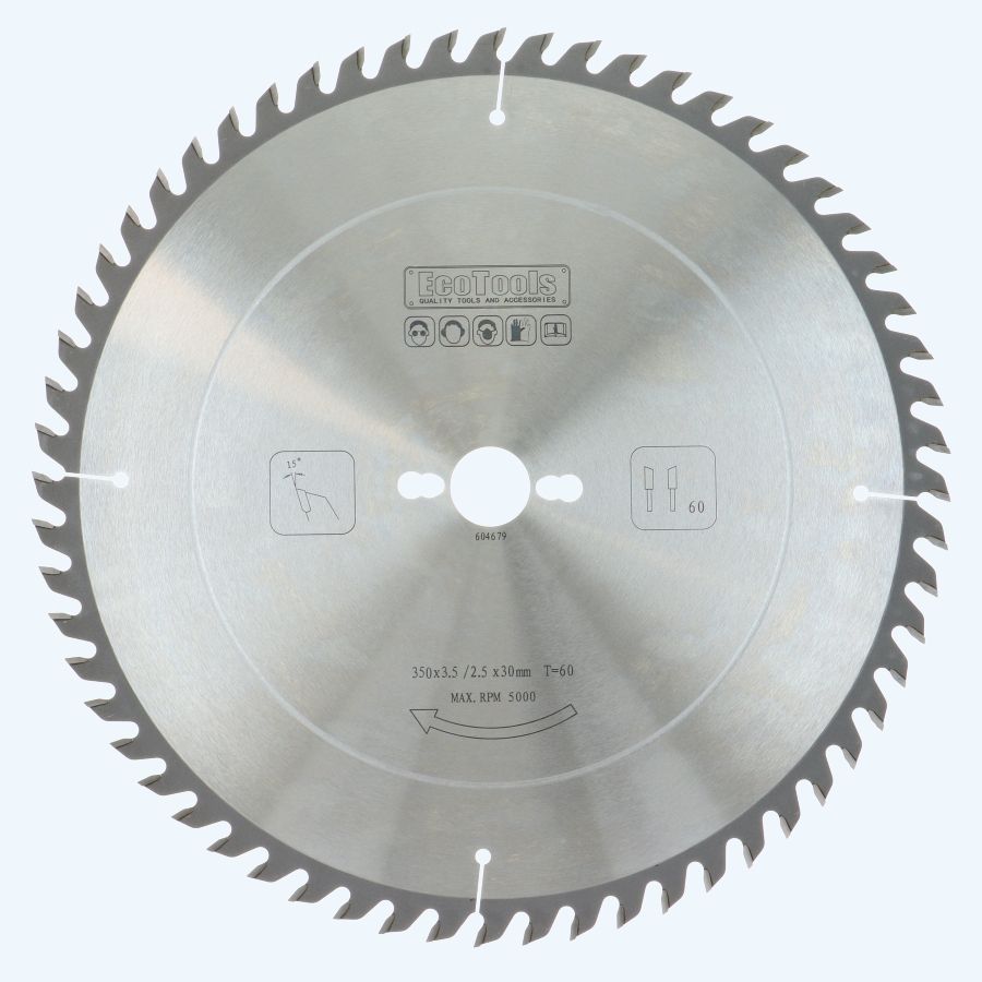 HM-zaagblad PROF 350 x 30 mm T=60 HM-zaagblad PROF 350 x 30 mm T=60