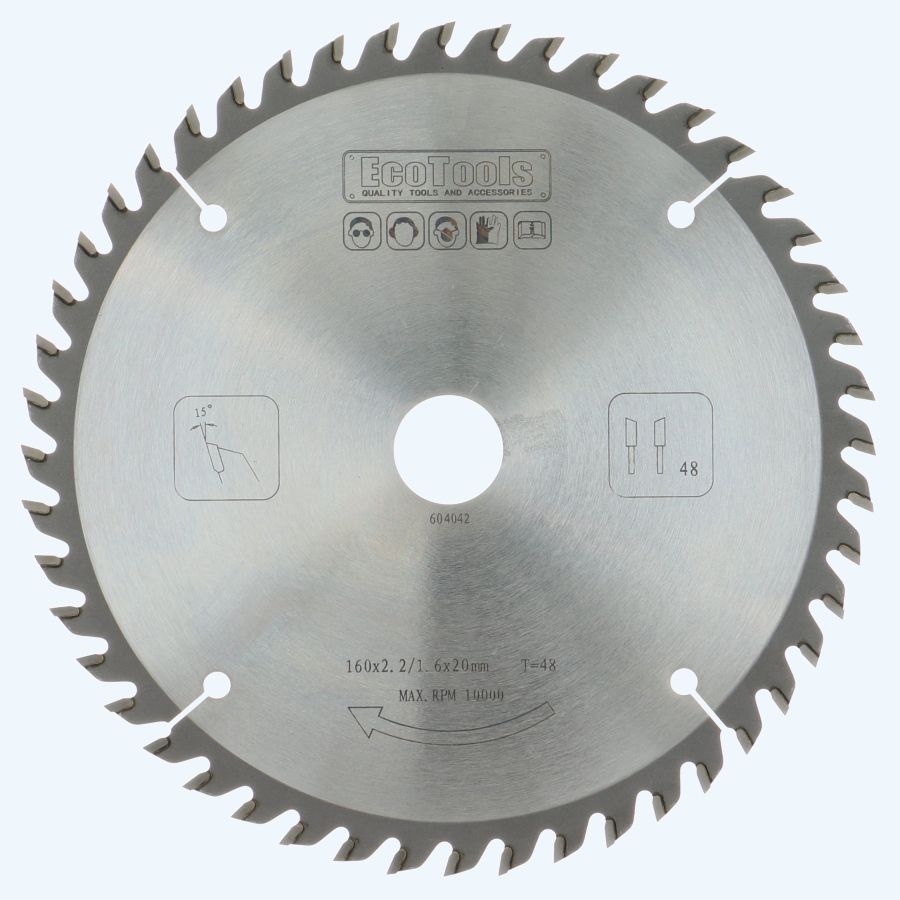HM-zaagblad PROF 160 x 20 mm T=48 HM-zaagblad PROF 160 x 20 mm T=48
