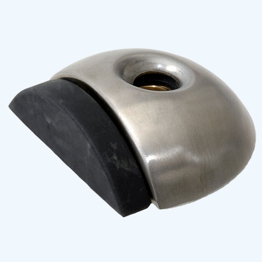 RVS deurstopper 55 x 18 mm vloermodel RVS deurstopper 55 x 18 mm vloermodel