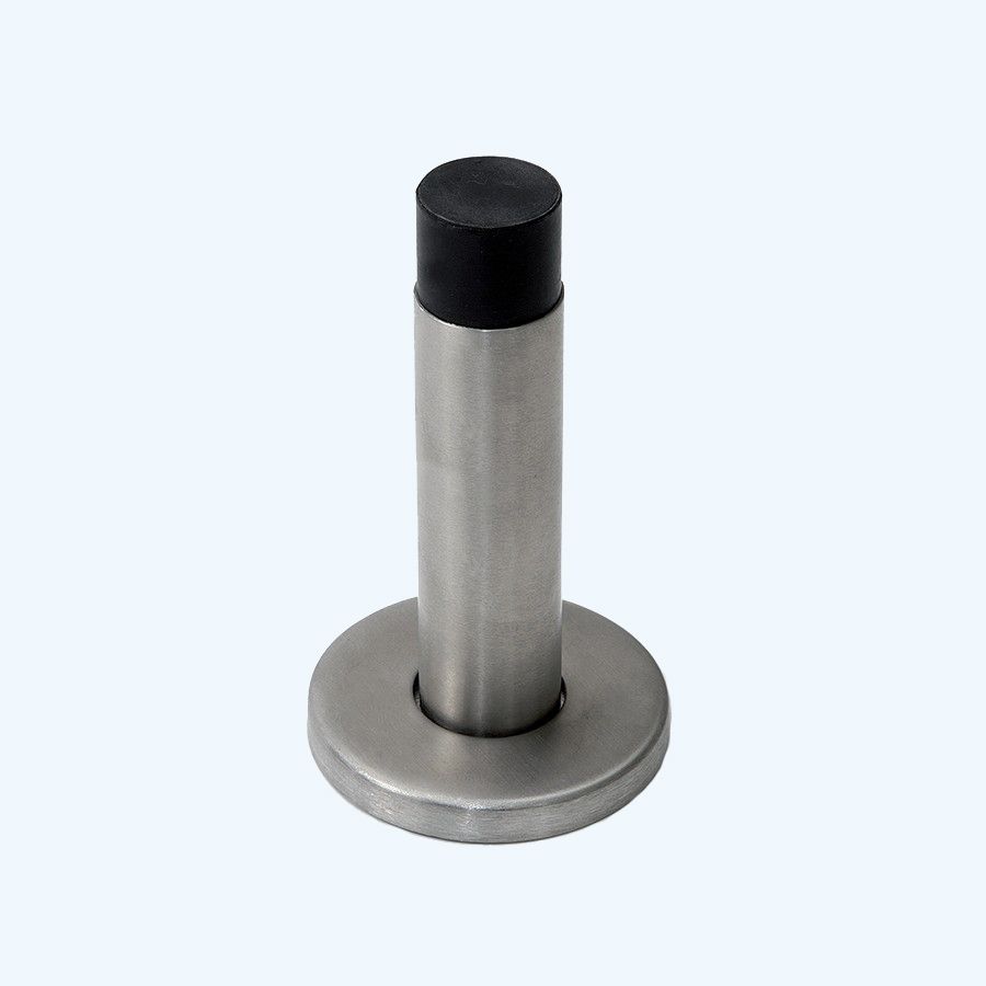 RVS deurstopper 50 x 84 mm wandmodel RVS deurstopper 50 x 84 mm wandmodel