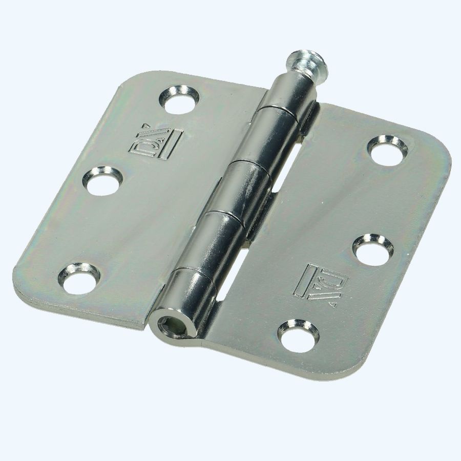 Dulimex scharnier ronde hoeken, losse pen, staal 76 x 76 mm Dulimex scharnier ronde hoeken, losse pen, staal 76 x 76 mm