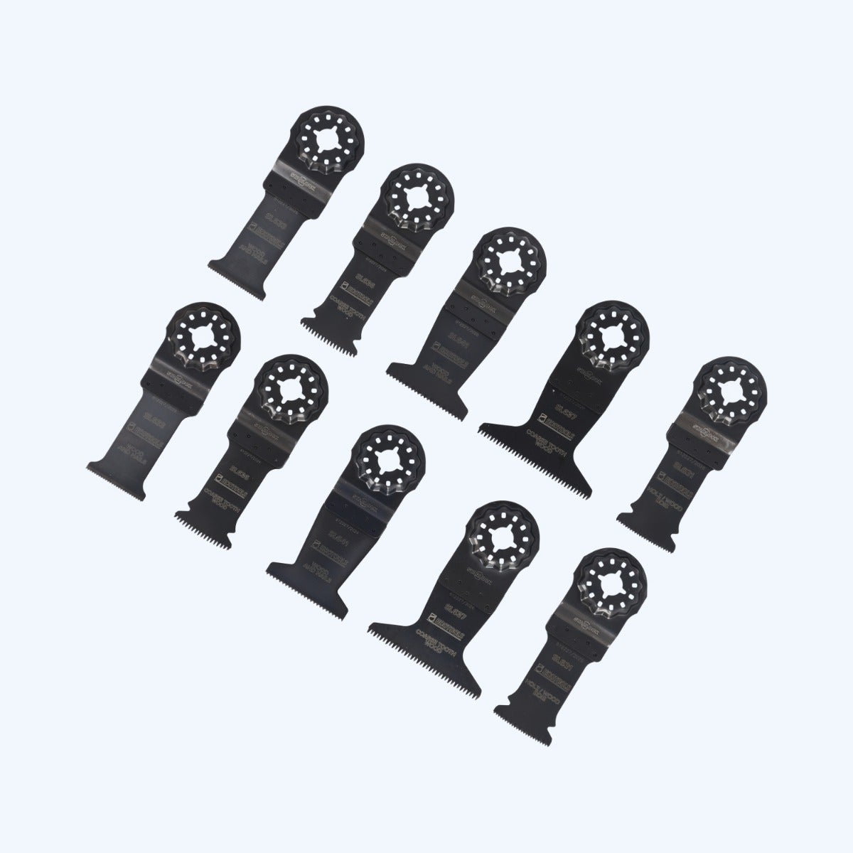10-delige set Starlock multitool zaagbladen 10-delige set Starlock multitool zaagbladen