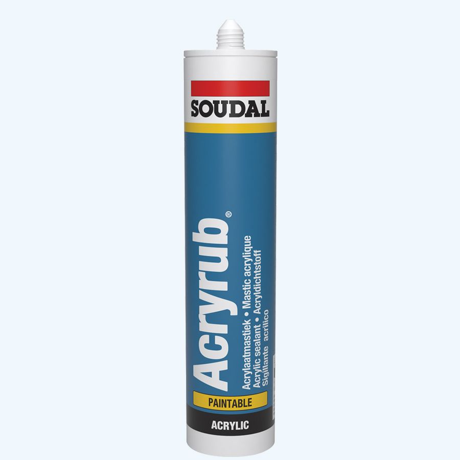 Soudal Acryrub 310 ml (grijs) Soudal Acryrub 310 ml (grijs)