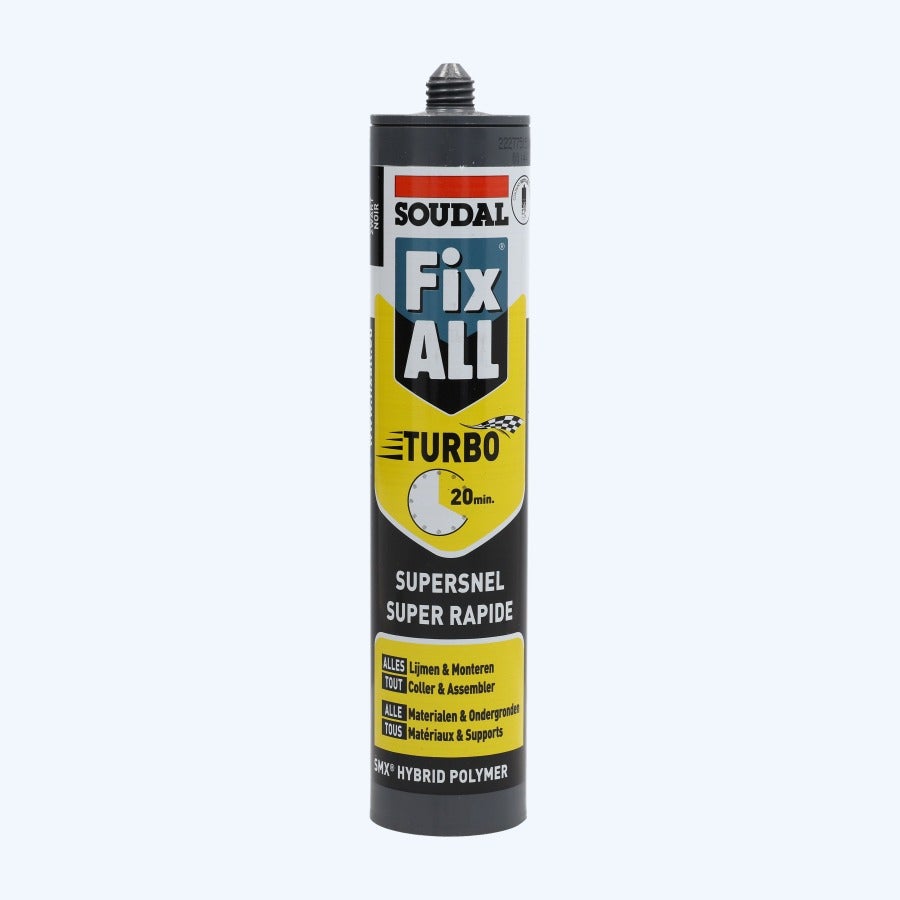 Soudal Fix-All Turbo High tack - 290 ml (wit) Soudal Fix-All Turbo High tack - 290 ml (wit)