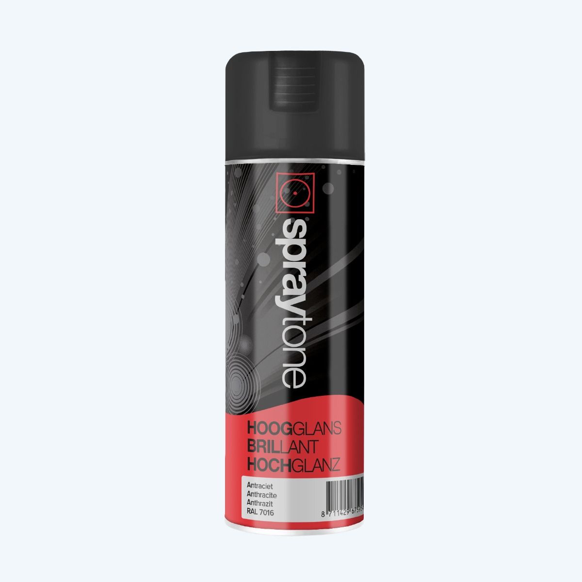 SPRAYTONE Hoogglans antraciet RAL 7016 400 ml SPRAYTONE Hoogglans antraciet RAL 7016 400 ml