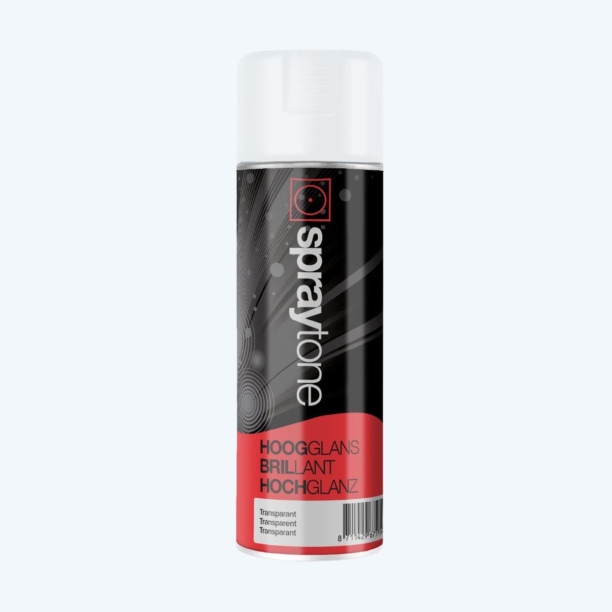 SPRAYTONE Hoogglans transparant 400 ml SPRAYTONE Hoogglans transparant 400 ml