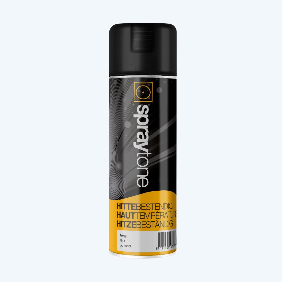 SPRAYTONE Hittebestending zwart RAL 9005 400 ml SPRAYTONE Hittebestending zwart RAL 9005 400 ml