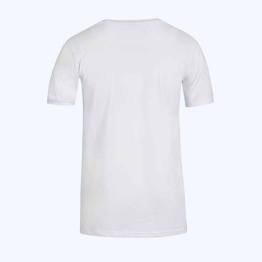 2 stuks t-shirt Bart met v-hals wit 2 stuks t-shirt Bart met v-hals wit