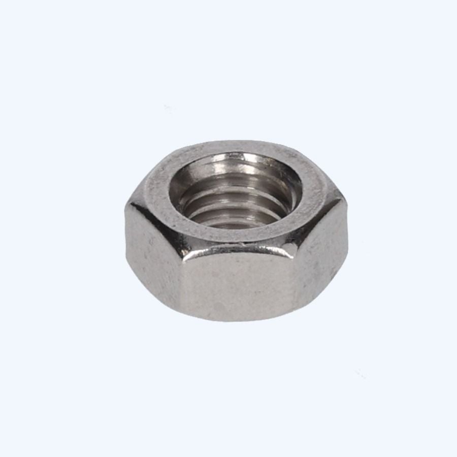100 stuks zeskantmoer M10 RVS A2