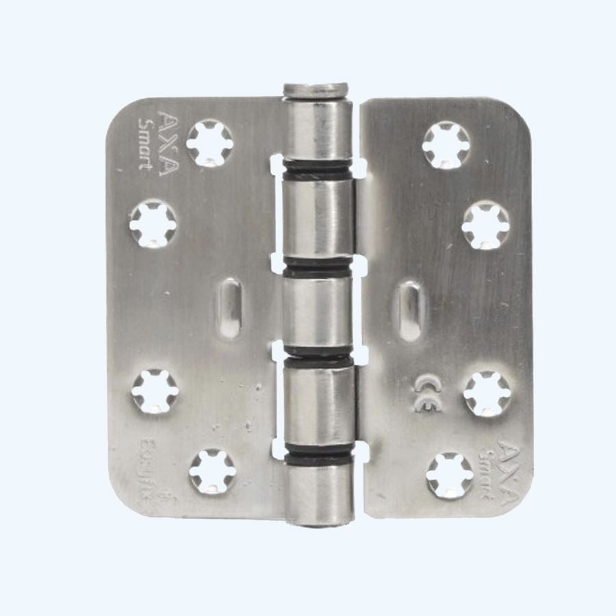 AXA Easyfix schijflagerscharnier ronde hoeken, RVS, 89 x 89 mm