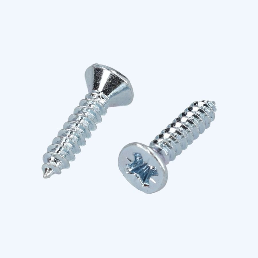 200 stuks plaatschroef verzinkt verzonken kop 3,5 x 16 mm