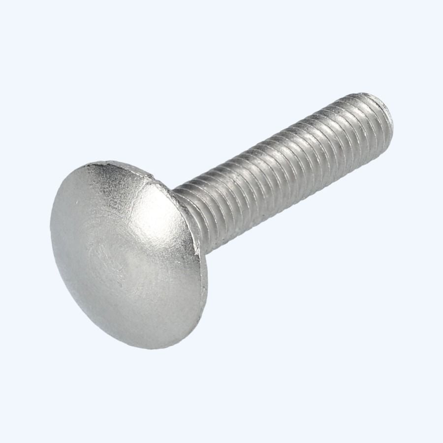 50 stuks slotbout M10 x 35 mm RVS A2