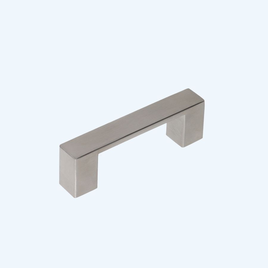 Greep hol RVS vierkant 96 x 35 mm