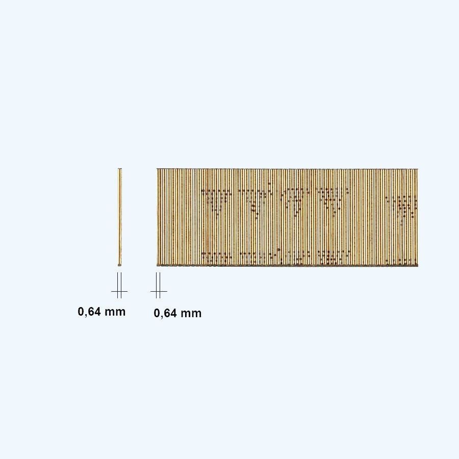 10.000 st. 23 Ga koploze micropin P 12 mm