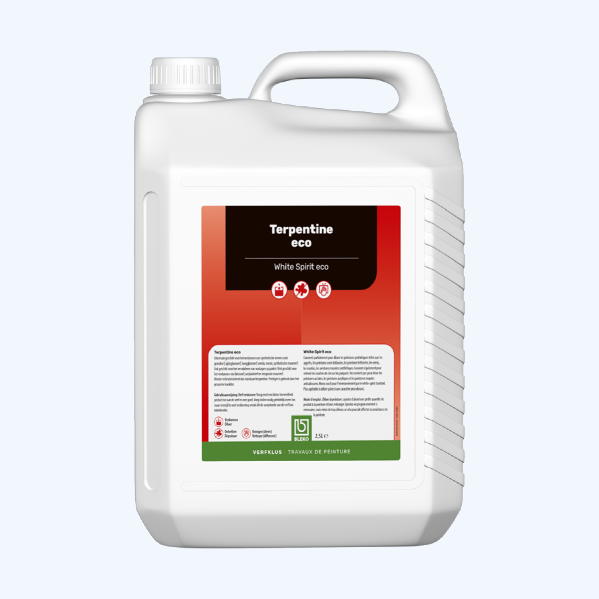 Bleko ECO Terpentine 2,5 Liter