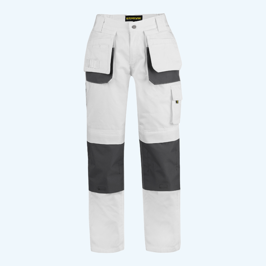 Storvik Werkbroek David wit