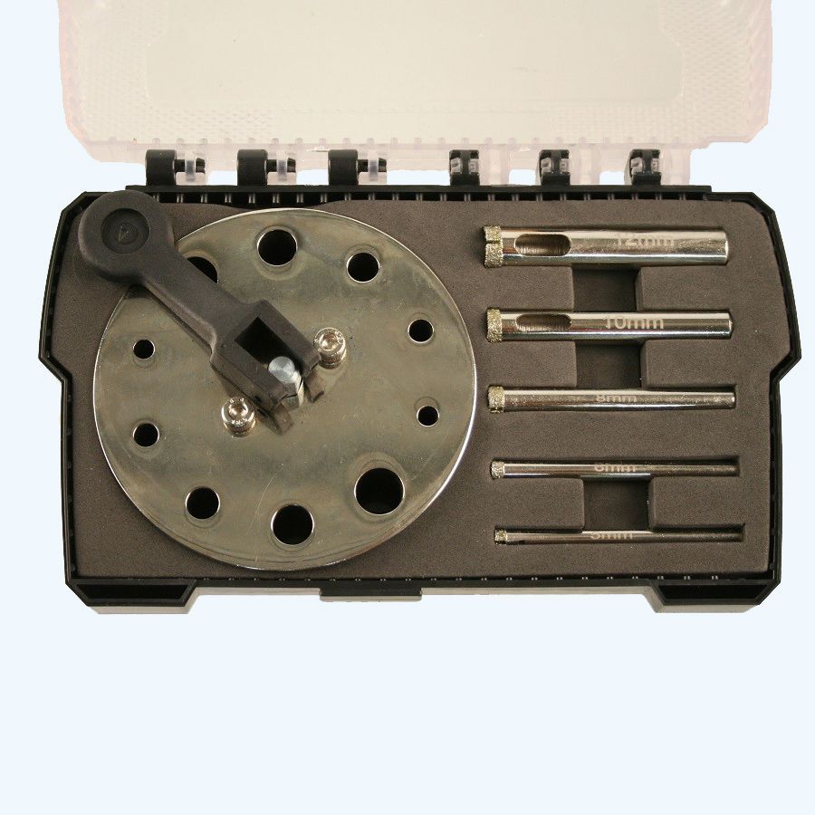 Diamant tegelboorset 6-delig