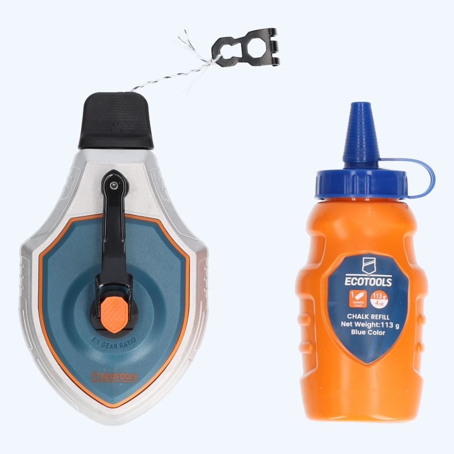 EcoTools 6x Slaglijnmolenset Blauw 113gr/30m