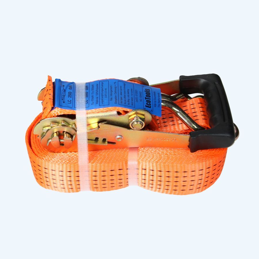 2-delige spanband 5000 kg - 9 meter