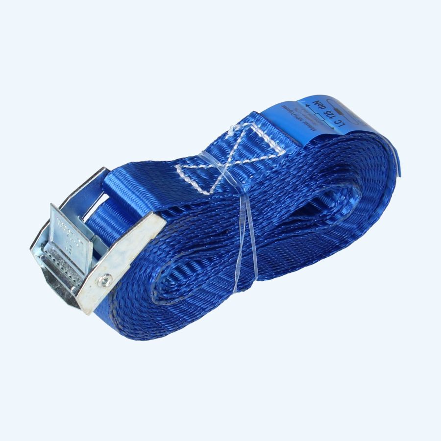 Spanband met klemslot 4 meter