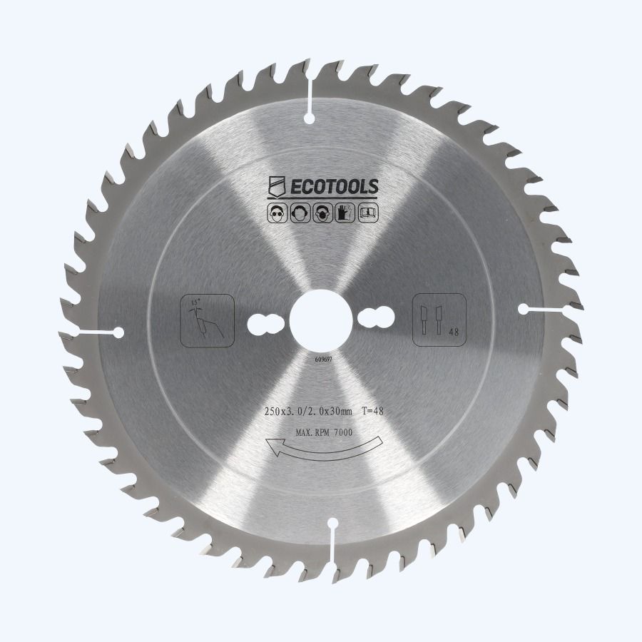 HM-zaagblad PROF 250 x 30 mm T=48