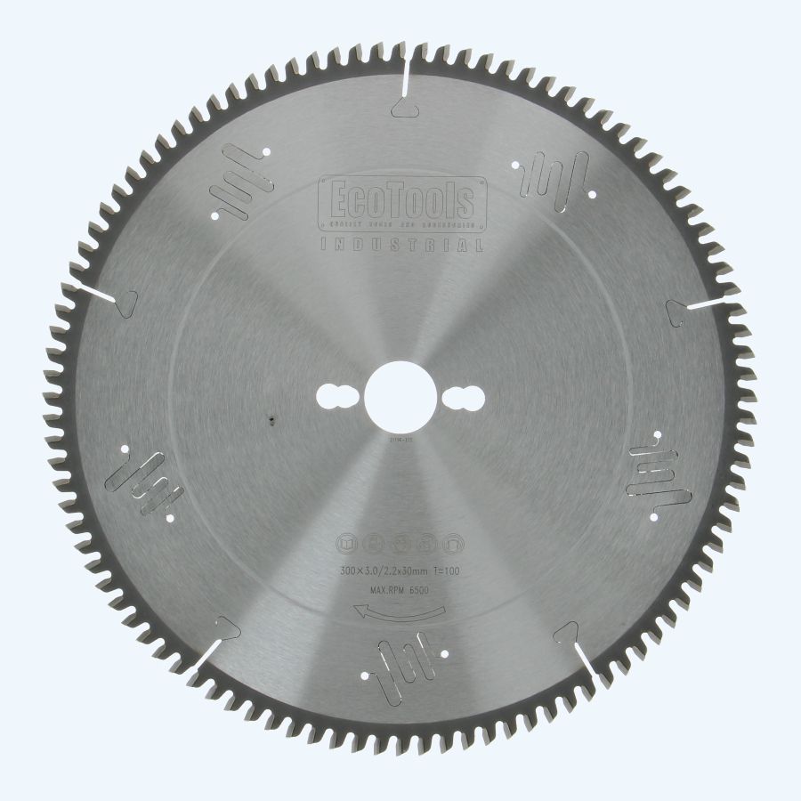 HM-zaagblad Industrial 300 x 30 mm T=100 (vlak-daktand)