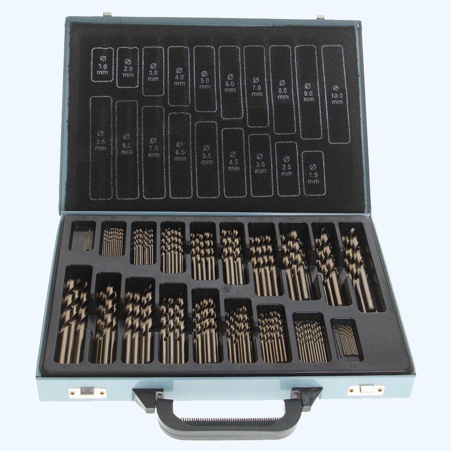 170-delige HSS 5% cobalt metaalborenset